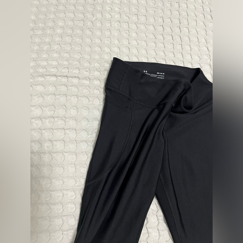 Under Armor HeatGear Black Compression Leggings - Picture 4 of 8